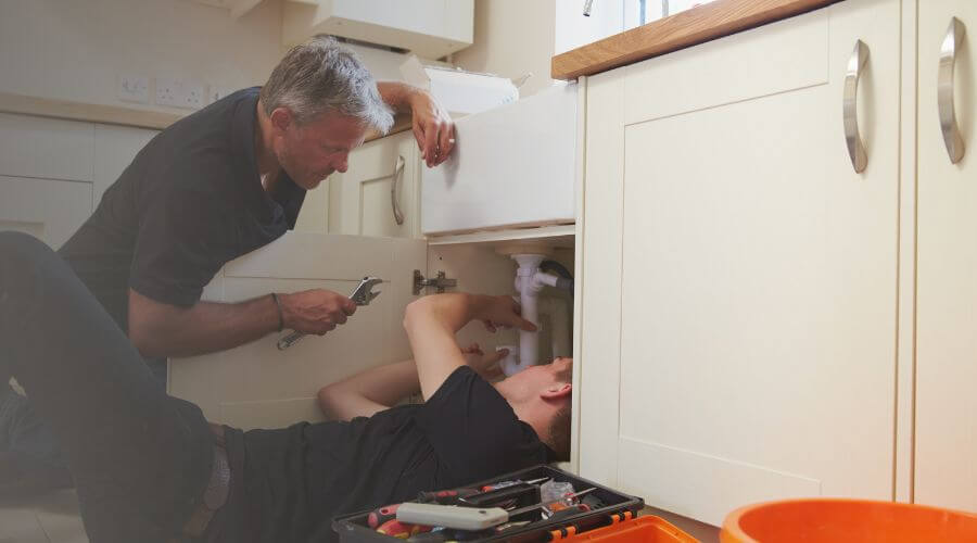 Professional burst pipe repair services in Sumerco, WV